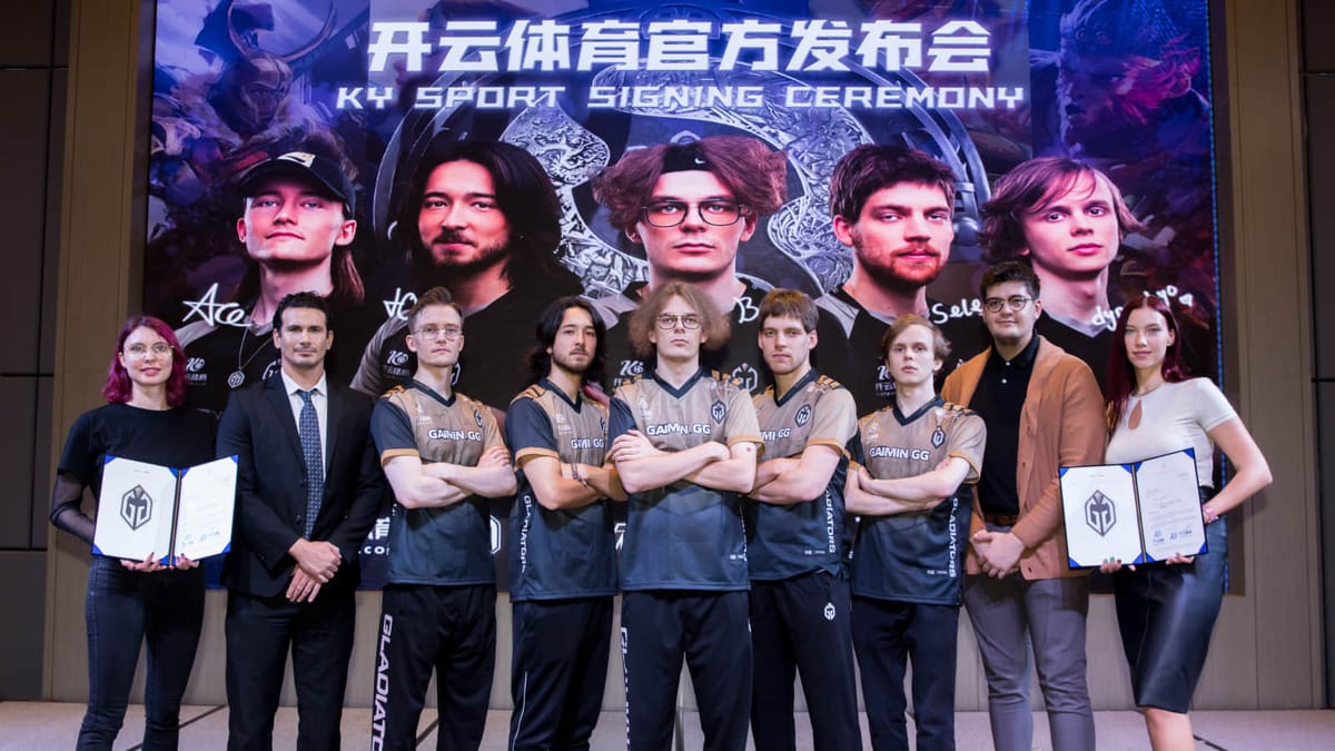 九游棋牌体育成为GAIMIN GLADIATORS的官方博彩合作伙伴